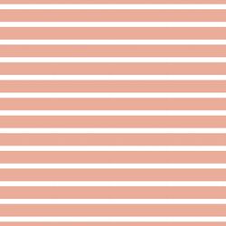 Stripes in Coral Pink