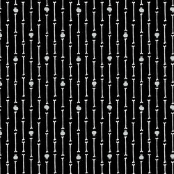 Skull Stripe in Black