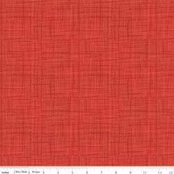 Grasscloth Cottons in Vermilion