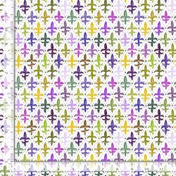 Fleur de Harlequin in White