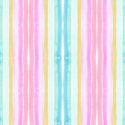 Large Painted Rainbow Stripe in Spring
