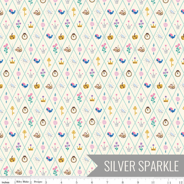 Diamond in Vintage White Sparkle