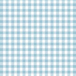 Small Buffalo Plaid in Bluebell