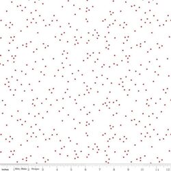 Blossom in Red on White