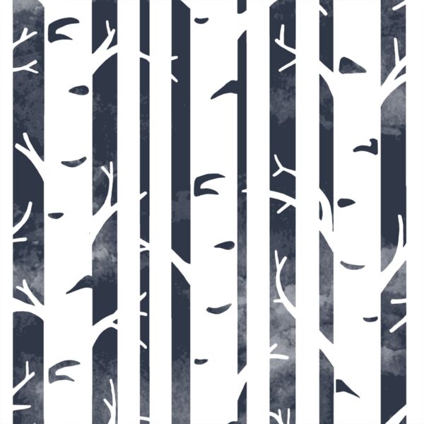 Big Birches in Eclipse