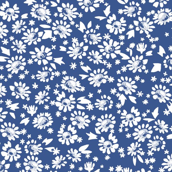 Daisies in Blue Jay