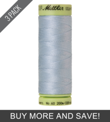 Winter Sky (9240-1525) - Silk Finish Cotton 60wt - 220 Yards (3 Pack)