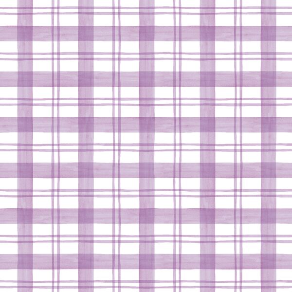 Meadow Plaid in Lilac