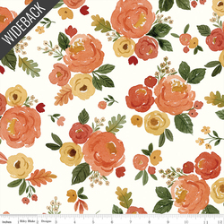 Floral Wideback in Cloud
