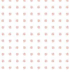 Paw Prints in Sugar Pink