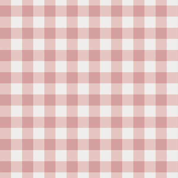 Gingham in Mauve