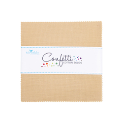 Confetti Cotton 5" Square Pack in Palomino