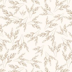 Flowing Branches in Cream