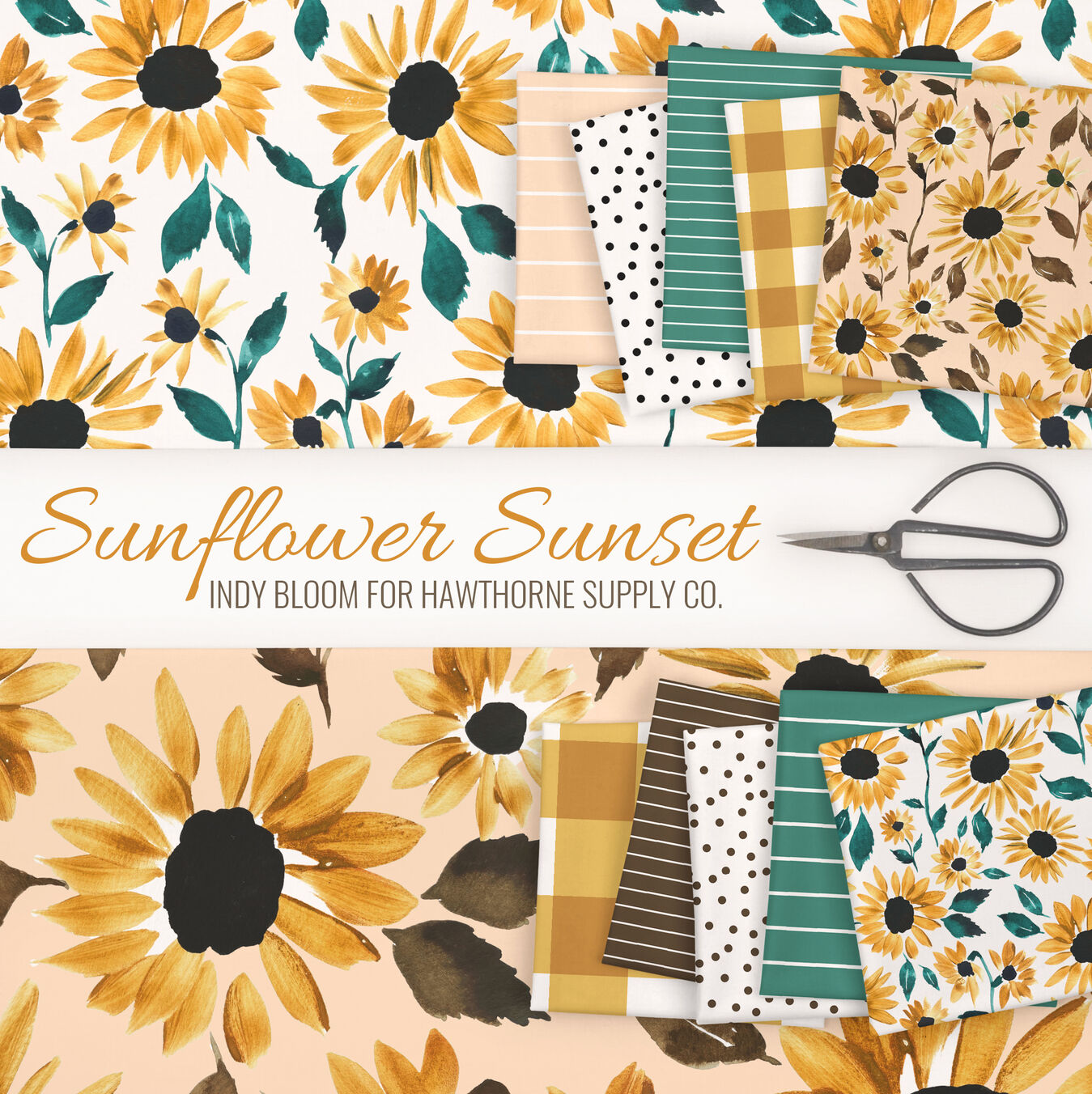 Sunflower Sunset Poster Image