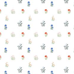 Wildflowers in White