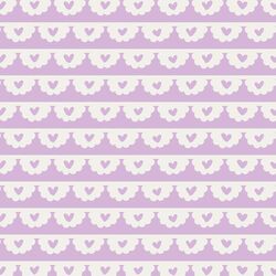 Lace Stripe in Lilac