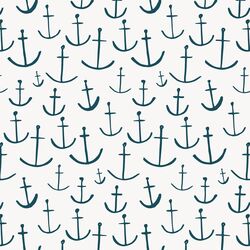Anchors in Atlantic Blue