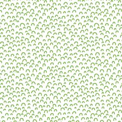 Doodle in Greenery on White