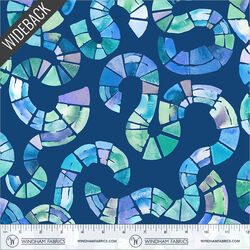 Broken Path Wideback in Blue