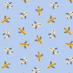 Planes in Blue
