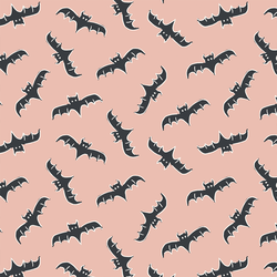 Totally Batty in Powder Peach