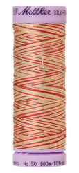Antique Floral (9075-9849) - Silk Finish Cotton Multi 50wt - 109 Yards