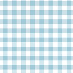 Spring Gingham in Powder Blue