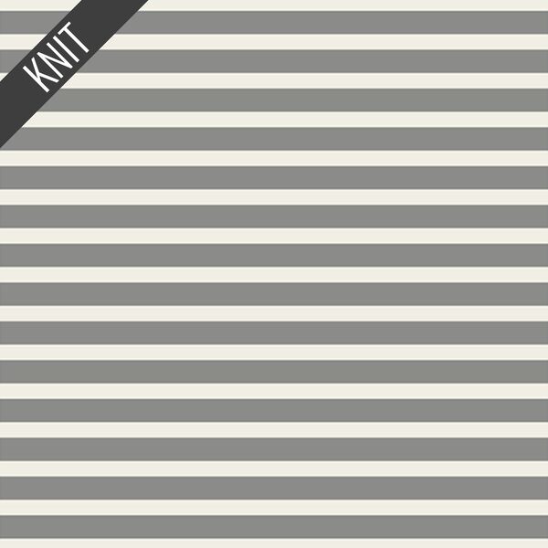 Striped Alike Knit in Grey