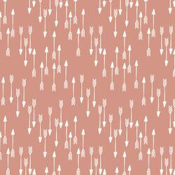 Little Arrows in Dusty Pink