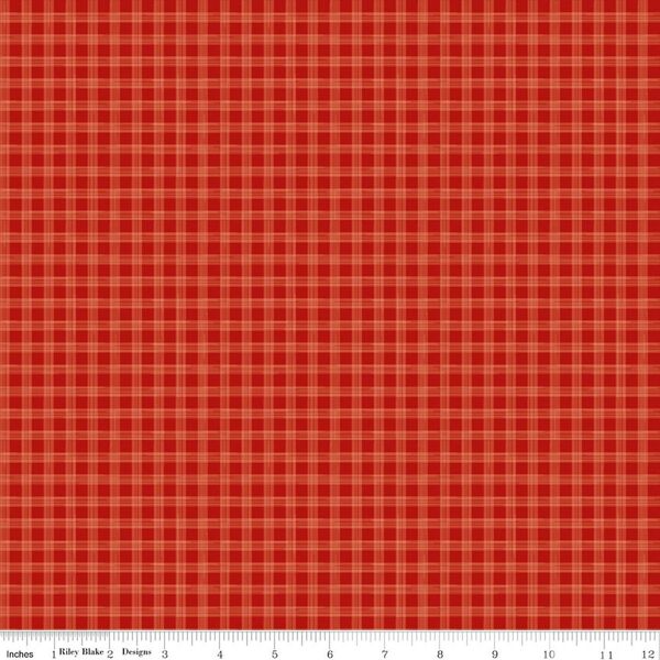 Plaid in Red