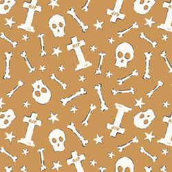 Spooky Bones in Honey Yellow