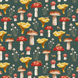 Mushrooms in Spruce
