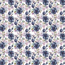 Small Peonies in Midnight