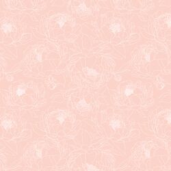 Sketched Garden in Pink Petal