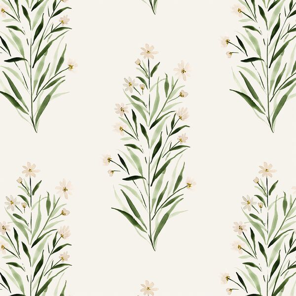 Tranquil Stems in Ivory