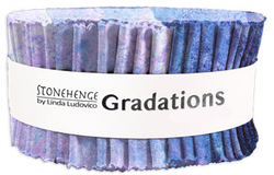 Stonehenge Gradations 2.5" Strip Roll in Twilight