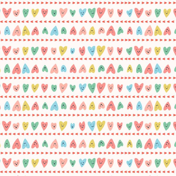 Smiling Hearts in Sweetie