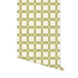 Square Plaid in Cream