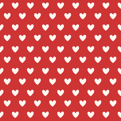 Hearts in Red Hot