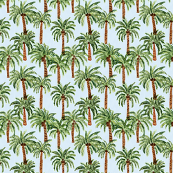 Little Palm Paradise in Sea