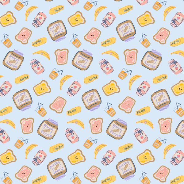 Toastally Cute in Sky Blue
