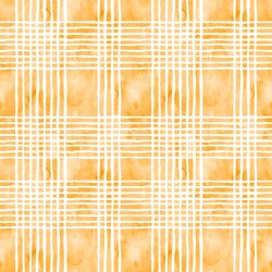 Watercolor Plaid in Flame