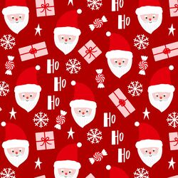 Jolly Santa in Red Velvet