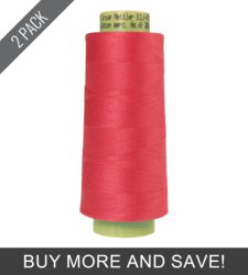 Hot Pink (9160-1423) - Silk Finish Cotton 60wt - 3000 Yards (2 Pack)