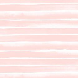 Large Watercolor Stripe in Pink