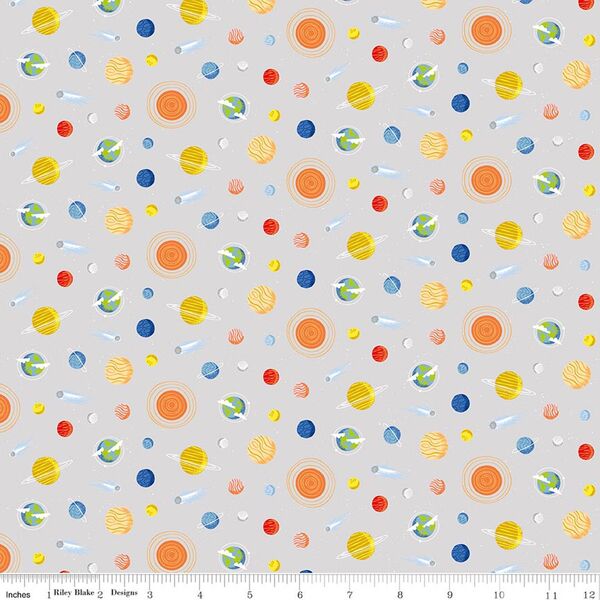 Planets in Gray
