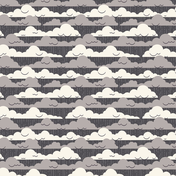 Cloudy Skies in Gray
