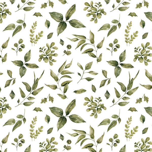 Wild Greens in White
