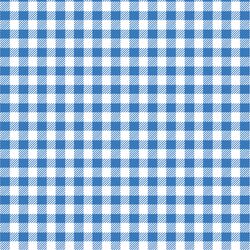 Small Buffalo Plaid in Cerulean