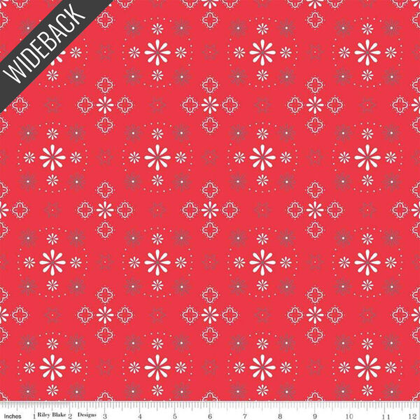 Bandana Wideback in Red